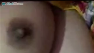 OmeTv Abg daster sange pamer tetek