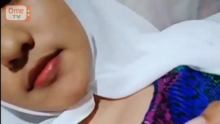 OmeTv Jilbab Putih Mulus Sange