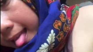 OmeTv Jilbab Imut Sange Remes Tete Mulus (Sound On)