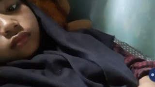 OmeTv Jilbab Polos Tobrut Temenin Coli